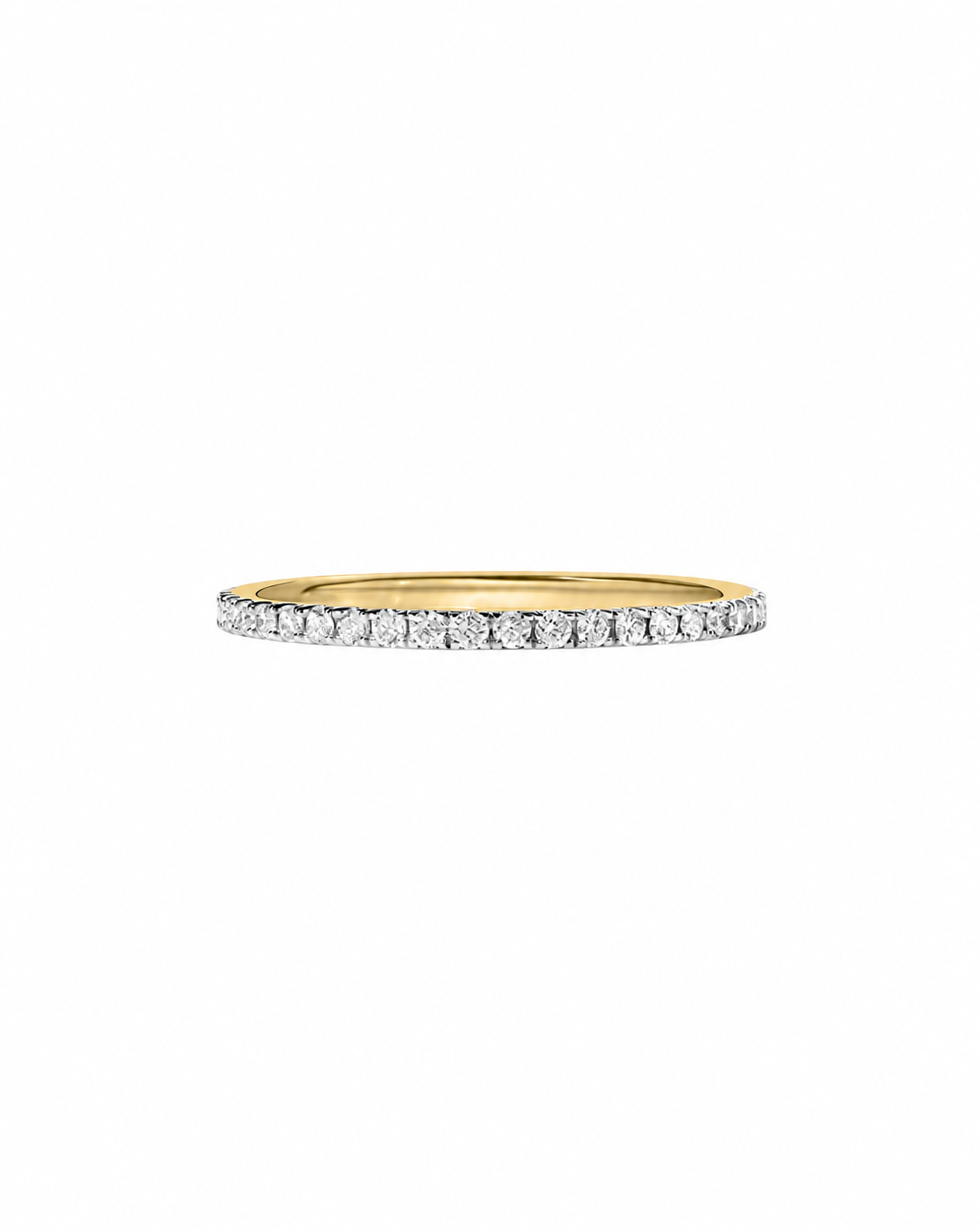 Petite Pavé Diamond Band